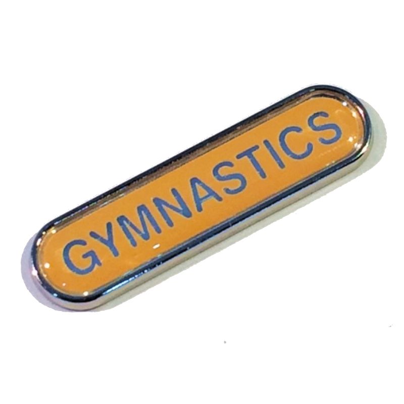 GYMNASTICS bar badge